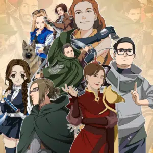 Custom anime portrait drawing, stylized any anime style, featuring a close-up portrait.
