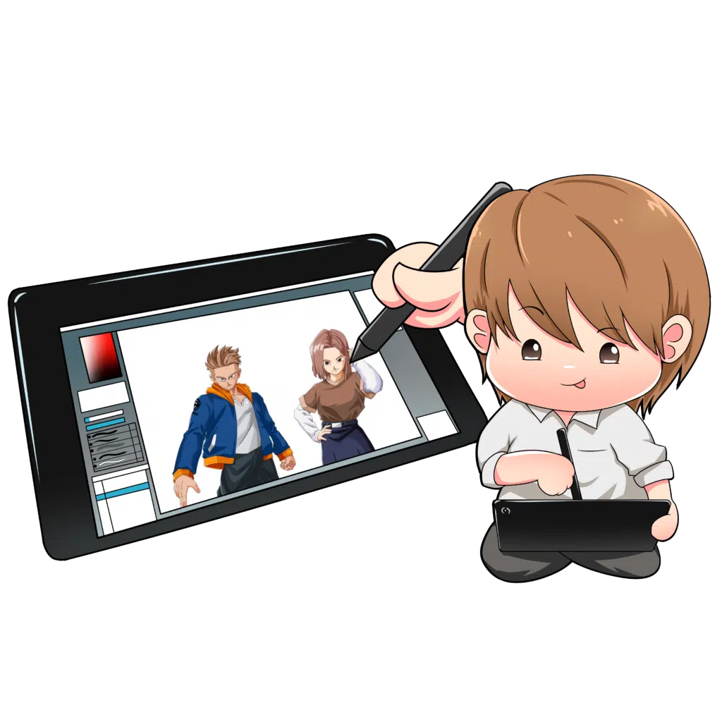 Personalized anime portrait drawing, eye-catching any anime style, showcasing dynamic lines.