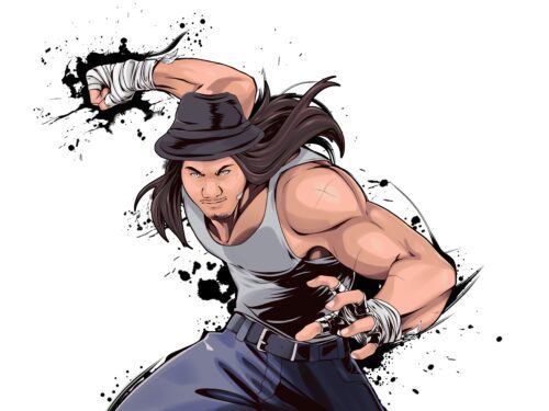 Anime-inspired portrait art drawing, expressive any anime style, capturing the essence of the character.