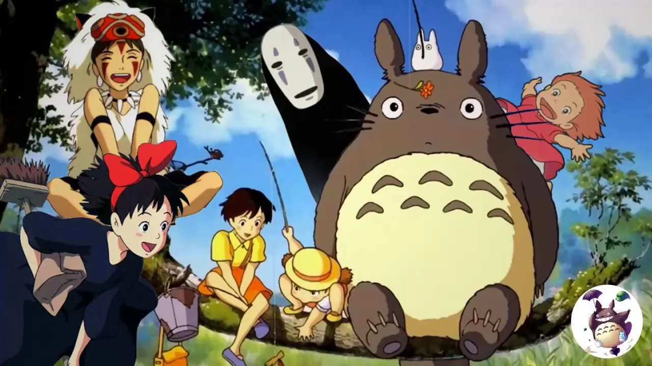 Studio Ghibli animators working in Japanese anime studio